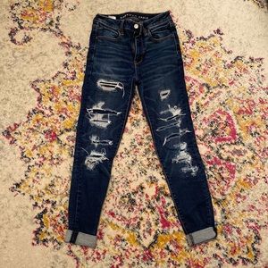 American Eagle Super Hi-Rise Jegging